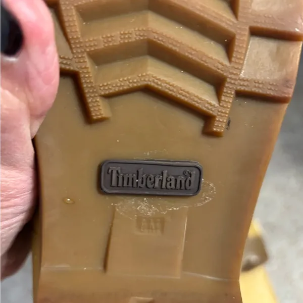 Timberland rubber tall boots size 8 - Image 12
