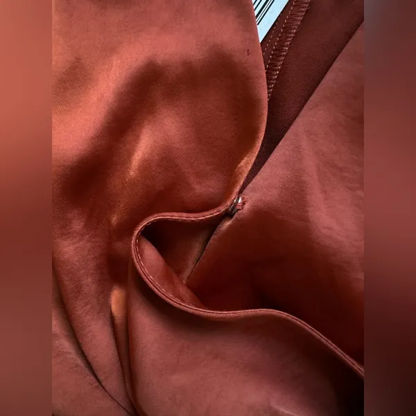 Forever 21 Contemporary satin surplice bodysuit - Image 6