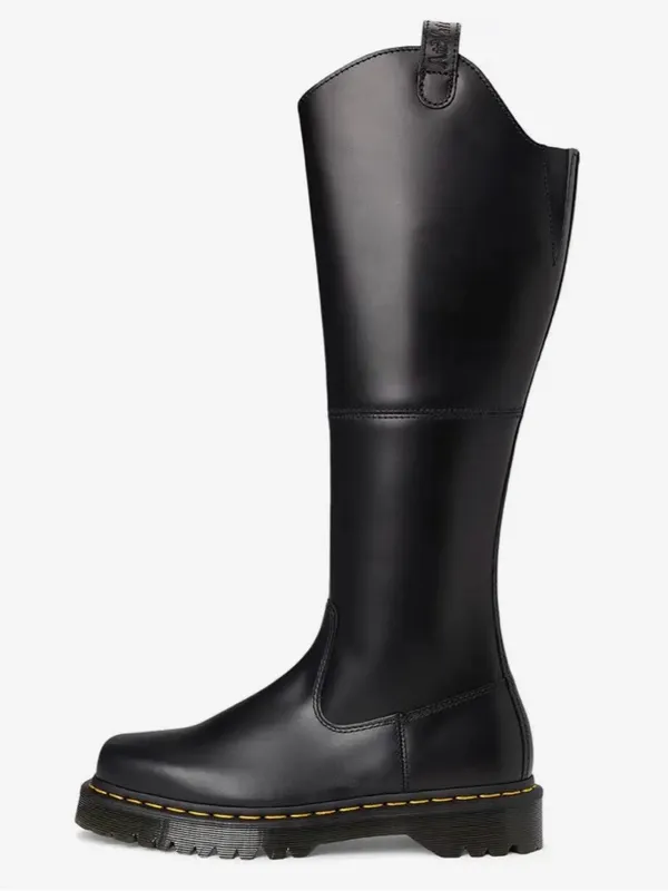 Dr. Doc Martens Amaayah Hi Leather Bex Riding Boots Black NEW w/out Box - Image 4