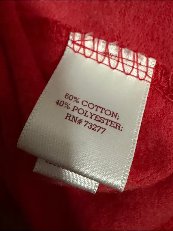 2000s vintage style red long sleeve hoodie - Image 10