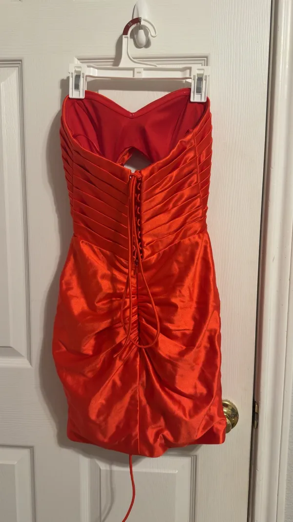 Red Stacees dress Size 0 - Image 3