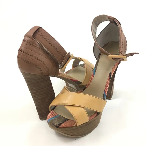 Levity Chunky Heels Platform Sandals 8.5 - Image 5