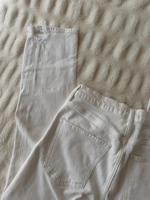Agolde White Jeans - Image 6