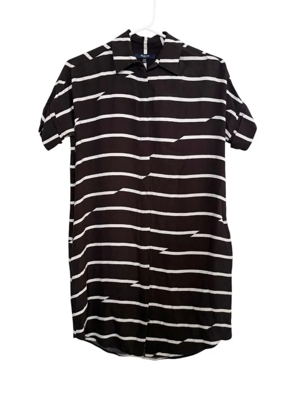 Madewell Break Stripe Courier Dress Size XXS - Image 2