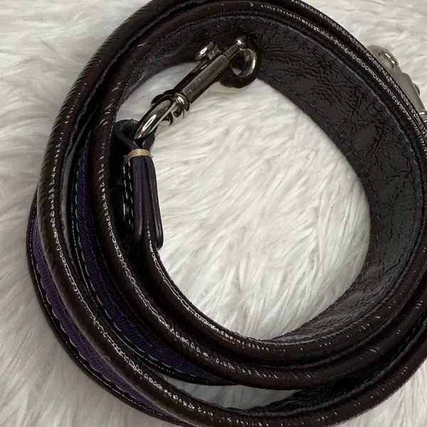 COACH Poppy Replacement Patent Leather Strap Shoulder Strap - Image 6