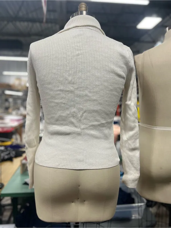 WHBM Moto Sweater L - Image 5