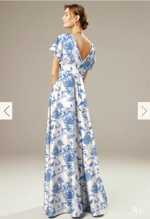 AW Bridal Dress Size M - Image 2