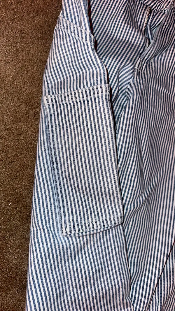 Blue stripped jeans - Image 2