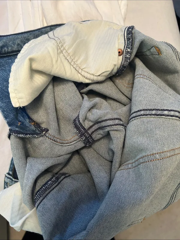 Women’s Abercrombie & Fitch Light Blue The Super Skinny High Rise Jeans - Image 6