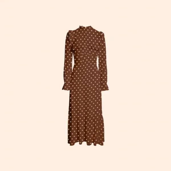 1HR SALE ⚡Reformation Hallie Dress (Au Lait) - Image 2