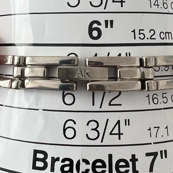 Anne Klein Ladies Dress Watch Stainless Bracelet Dial Hands Markers - Image 10