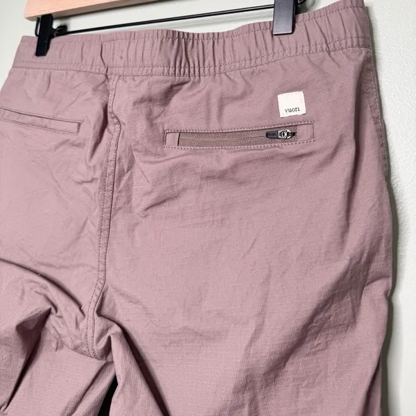 Vuori Ripstop Drawstring Pants Pink Purple Outdoors Women’s Size Medium - Image 7