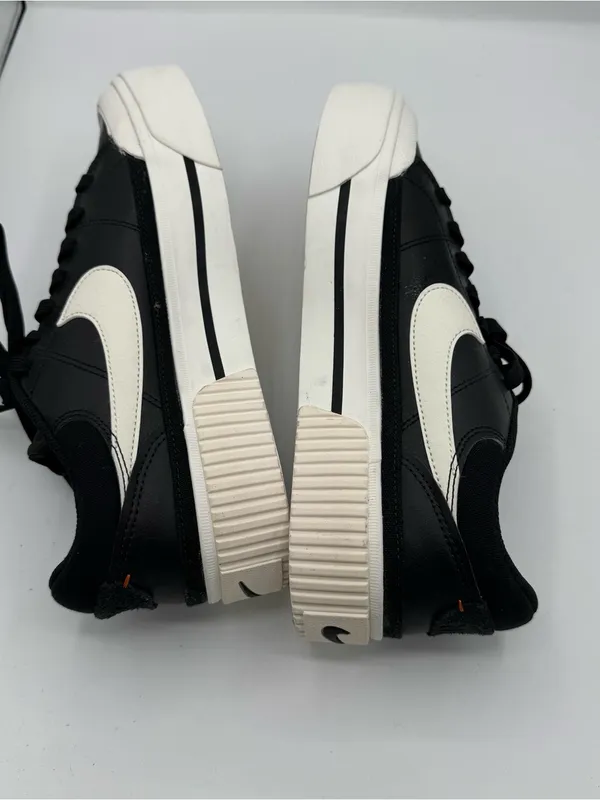 Nike Court Legacy Lift Black and White Low-Top Platform Sneakers Size 8 NEW‎ - Image 5