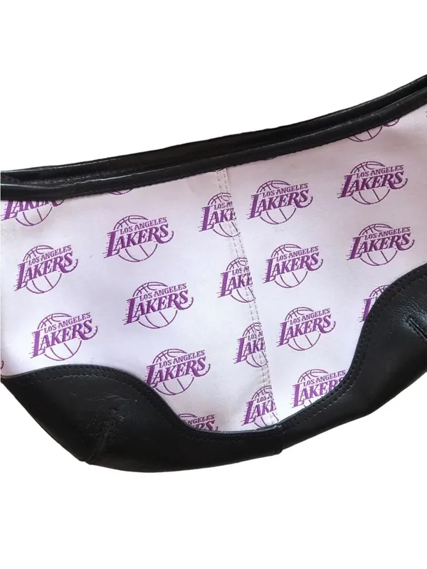 Los Angeles Lakers Fan Leather Adjustable Shoulder Purse - Image 2