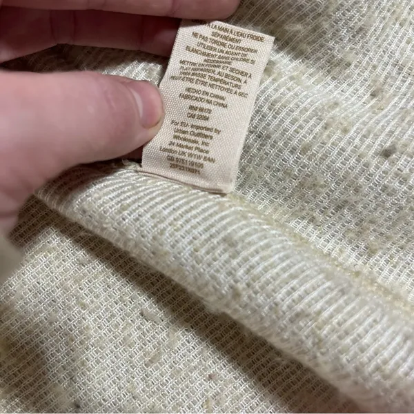 Free People Cornflower Tan Military Sweater Coat; Medium - Image 12