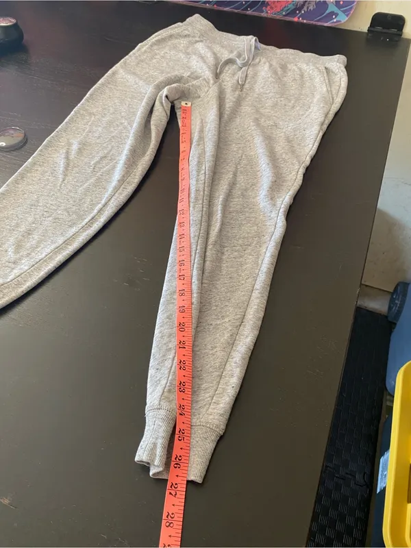Old Navy Light Gray Women's Track Joggers - Image 5