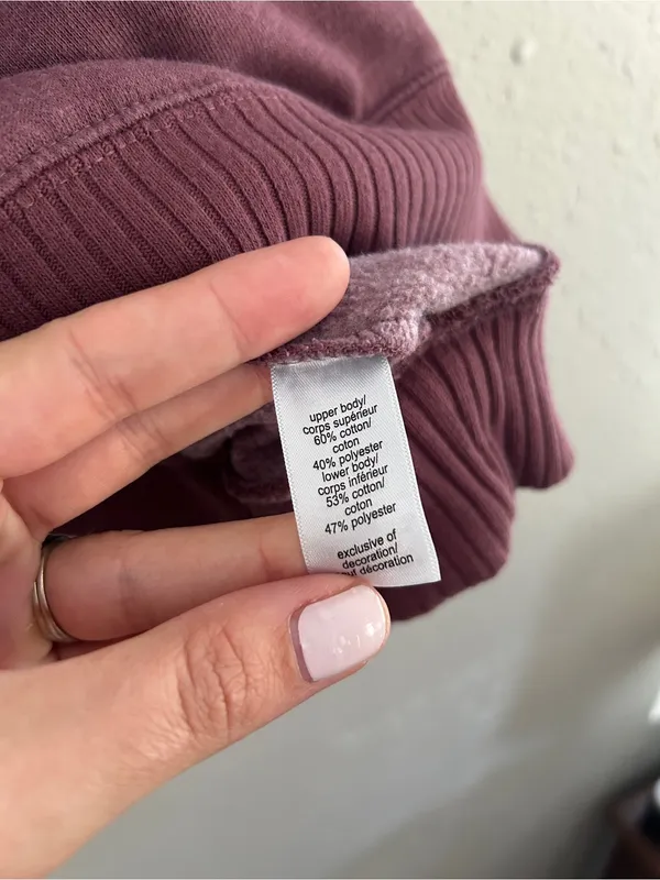 Maurices Dusty Mauve Textured Crewneck Sweater Fall Comfy Casual XL - Image 4