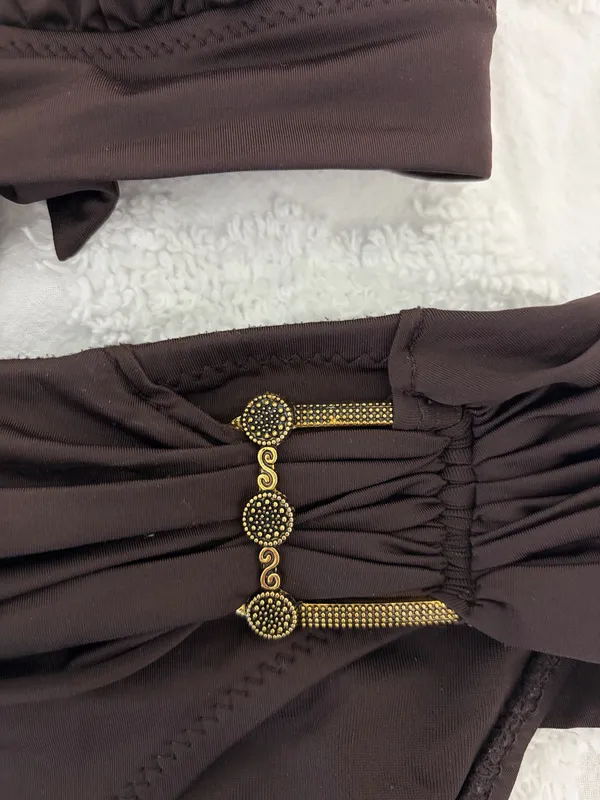 Anne Cole Brown Bathing Suit Bikini  - Image 3