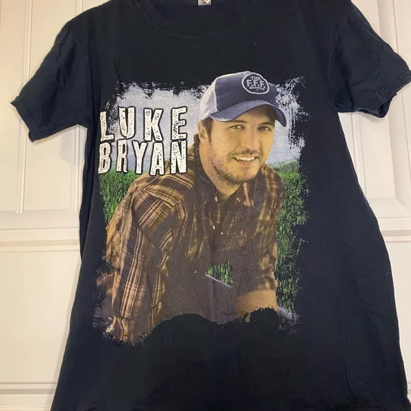 Luke Bryan 2011 Tour Shirt Black - Image 2