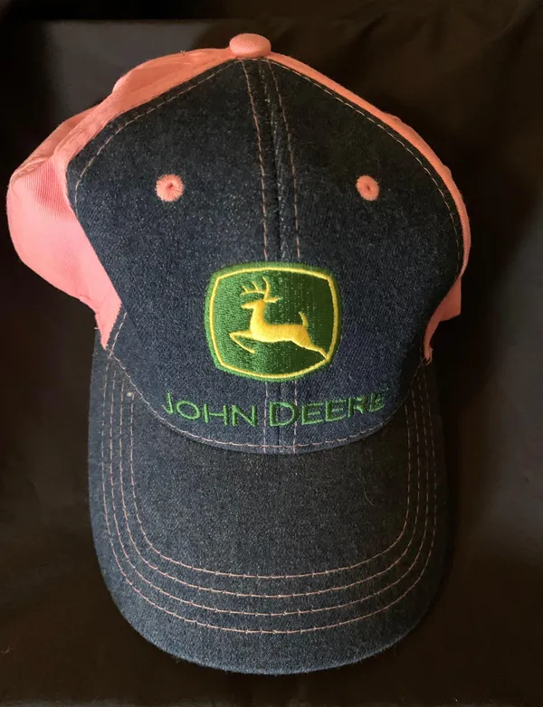 Jean & Pink John Deere Hat  - Image 2