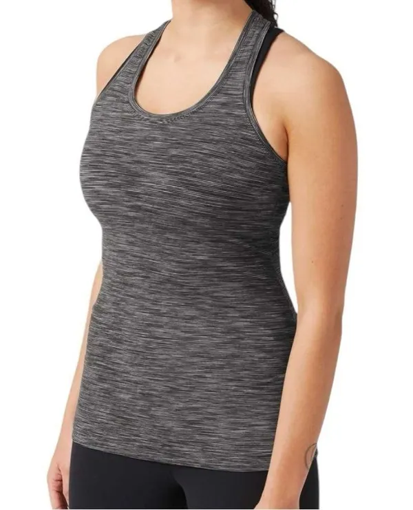 Lululemon Size 4 Nulu Wee Are From Space Black Grey Cool Racerback II Tank Top - Image 3