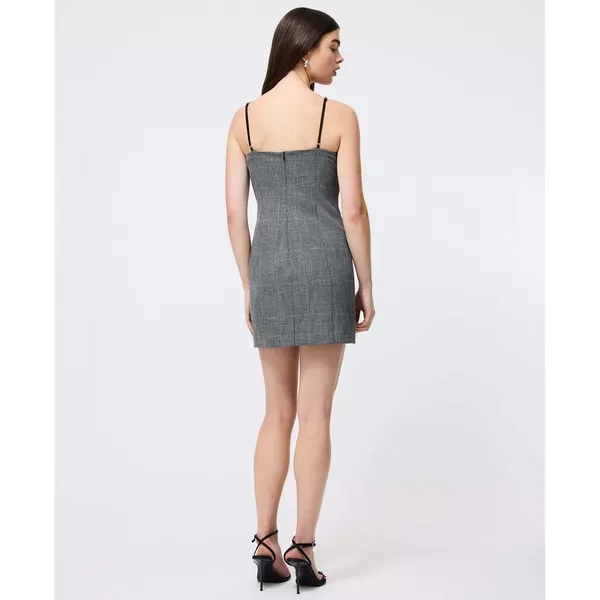 FRENCH CONNECTION Owen Plaid Peekaboo Dress Size 8 - Image 5