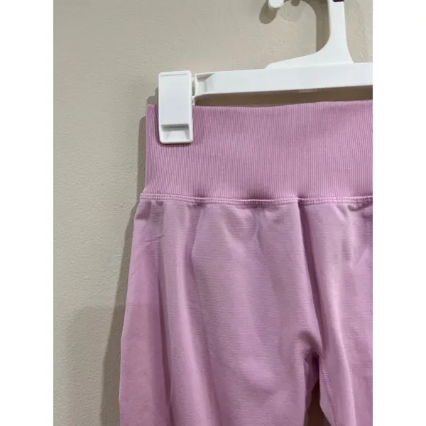 AYBL Empower Seamless Pink Leggings Scrunch‎ Gym Activewear Sz S - Image 4
