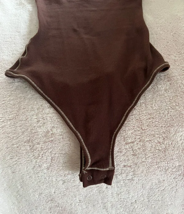 SKIMS Cotton Rib Bodysuit - Image 6