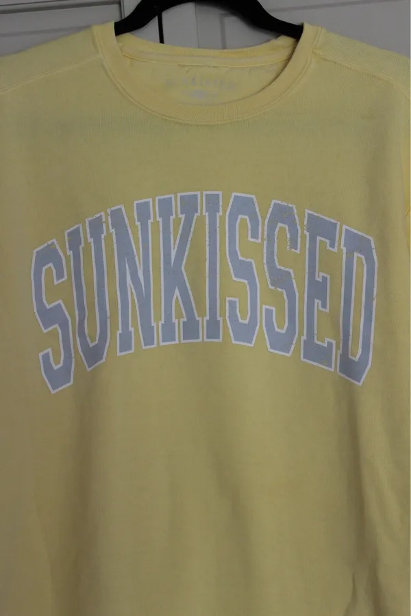 Sunkissed Coconut Comfort Colors Crewneck - Image 2