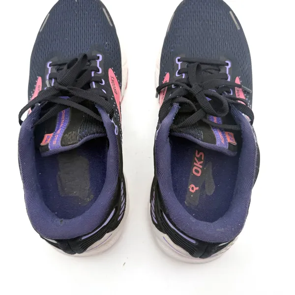 Brooks Adrenaline‎ GTS 22 Running Shoes Womens 9 Navy Purple Pink Athletic Snkr - Image 9