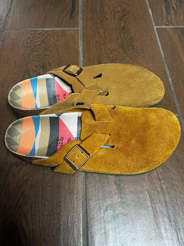 Birkenstock Boston Journeys Exclusive Mink Suede Clogs Women’s EU 40 US 9/9.5 - Image 2