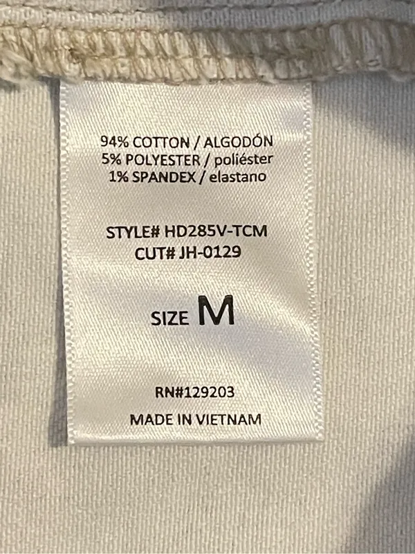 HIDDEN REBEL TAN CAMO BUTTON UP TANK Size M - Image 6
