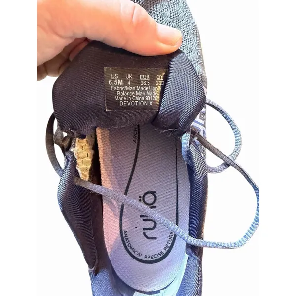 Ryka Devotion X Womens Size 6.5 Walking Athletic Sneaker Gym Shoes Folk Bue Gray - Image 7
