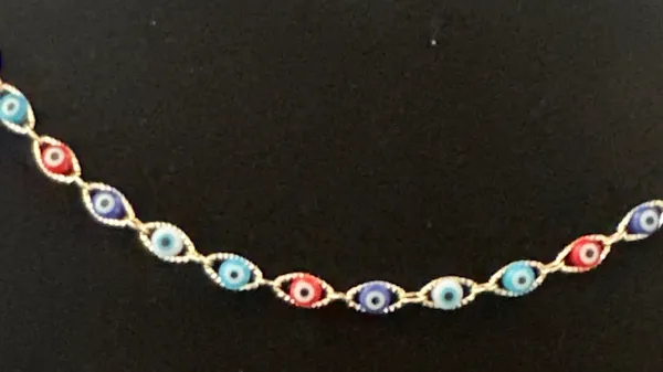 Evils Eye Gold Chocker - Image 4