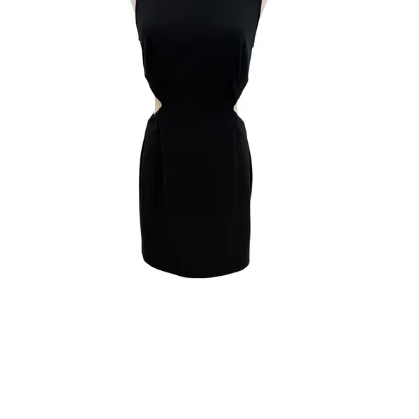 Elliatt Audrina Black Cutout Sheath Cocktail Dress NWT Missing Overlay‎ Small - Image 4