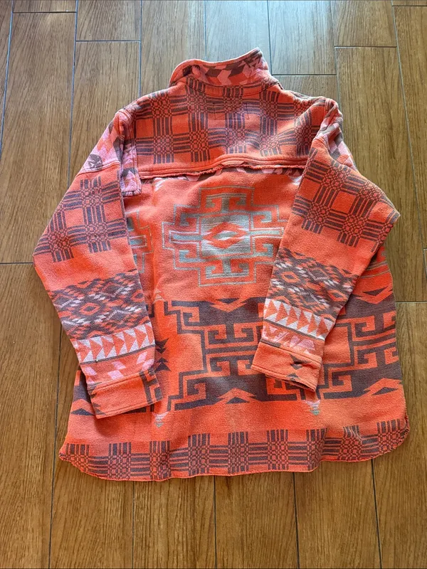 Free People Arizona Sky Pullover Fleece- size Large - Image 7