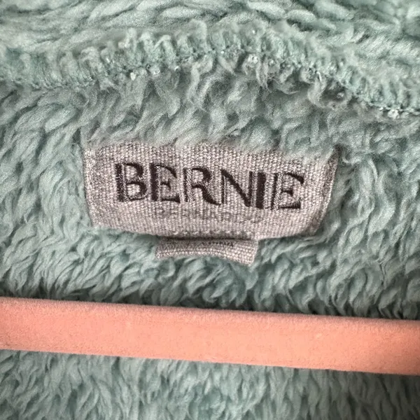Bernie Teddy Jacket Blue - Image 2