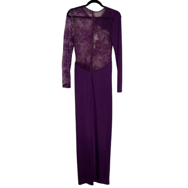Michael Costello X Revolve Hillary Lace Gown In Purple - Image 9