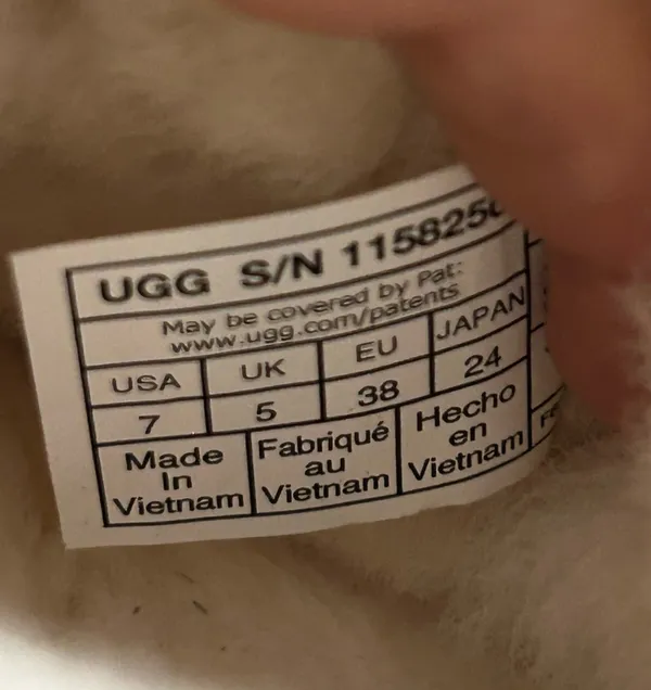 UGG Ansley Parc chestnut winter wool slippers loafers shoes women’s 7 new - Image 9
