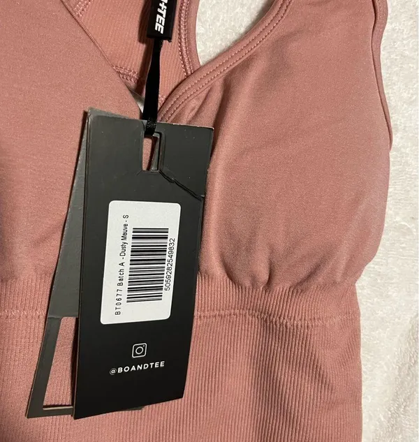 Bo+Tee FIGURE Open Back Define Luxe Unitard In Dusty Mauve - Image 6