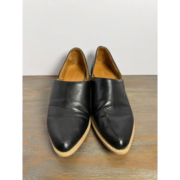 Cynthia Rowley Eddie Black Faux Leather Cutout‎ Ankle Booties 8.5 - Image 6
