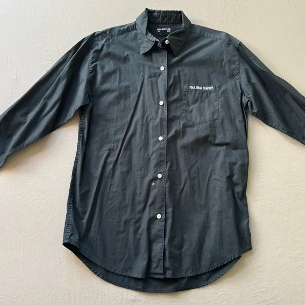 Vintage Polo Jeans Co. Ralph Lauren Button Up Shirt - Image 2
