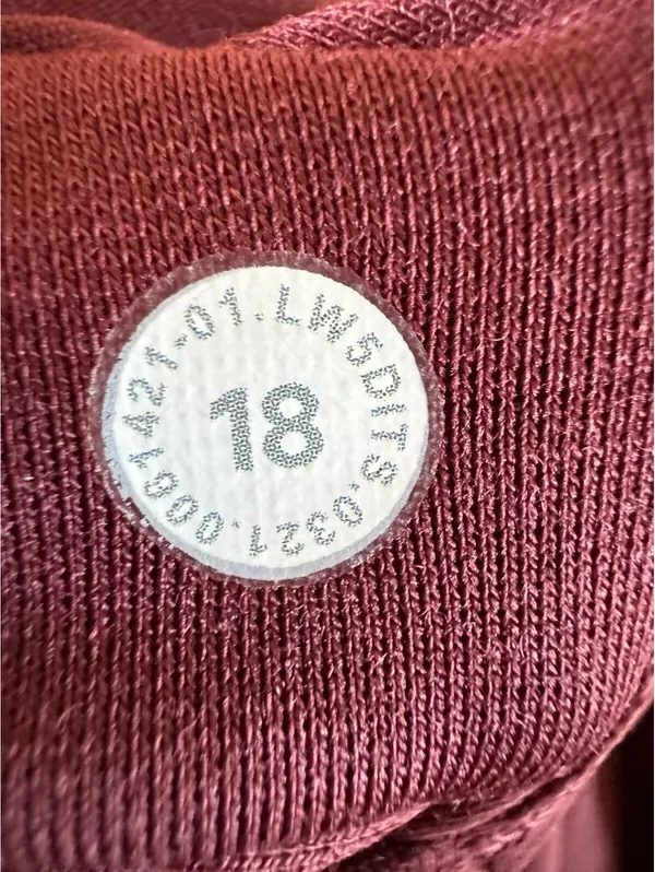 Lululemon Align High Rise 28” Red Merlot Size 18 NWT - Image 7