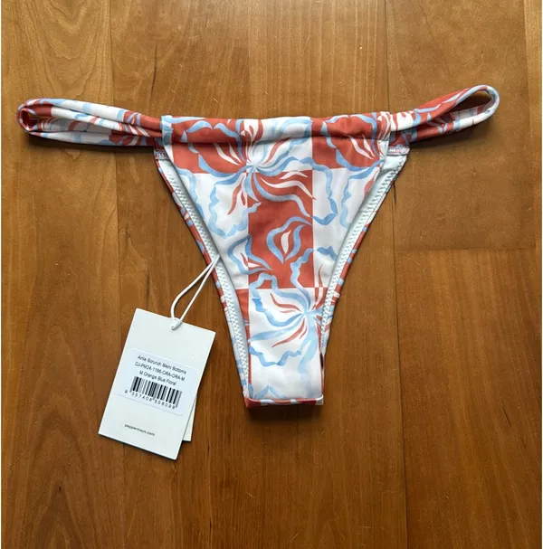 Peppermayo Orange Blue Floral Bikini - Image 6