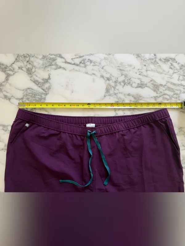 NWOT Figs Zamora Jogger Pants Womens 5XL Purple Technical Collection Scrubs - Image 5
