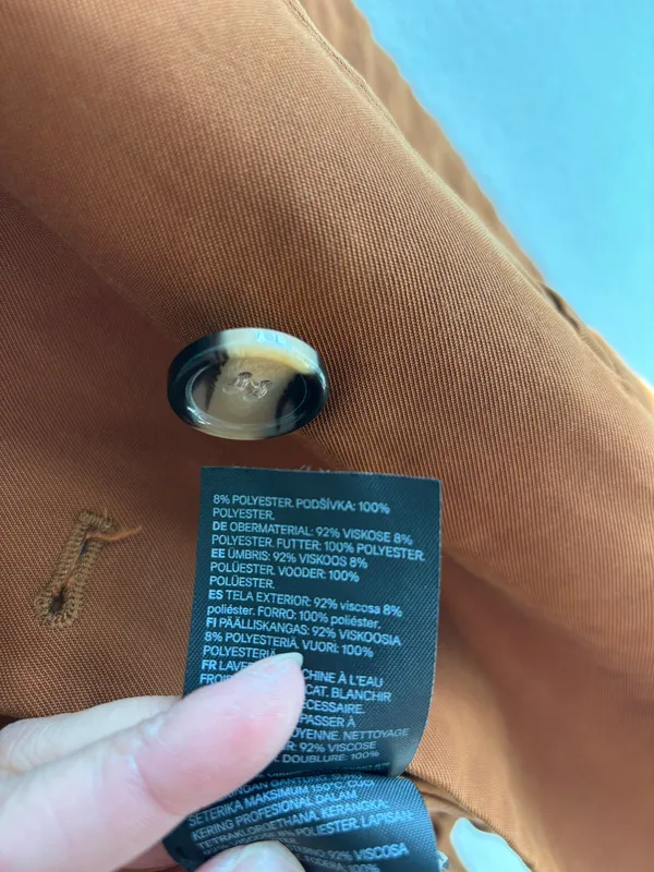 H&M Brown Blazer - Image 6
