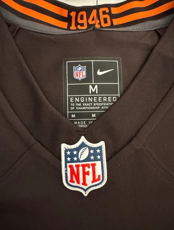 NWT Men's Nike Mason Graham Cleveland Browns Game Jersey $150 MSRP - Image 4