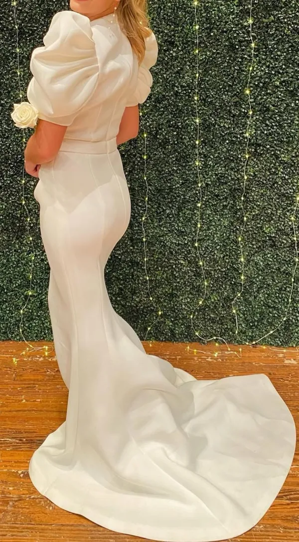 Jovani white prom dress - Image 2