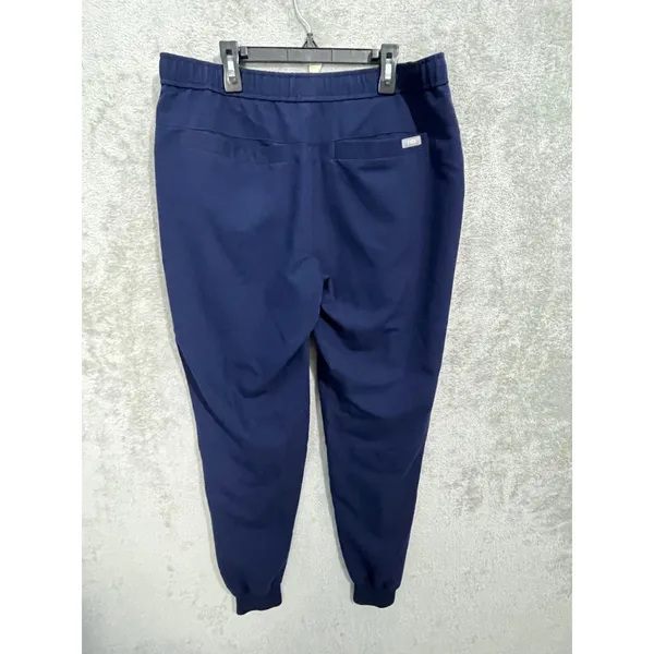 Figs Tech Collection Jogger Scrubs Medium Navy Nurse Uniform - Image 5