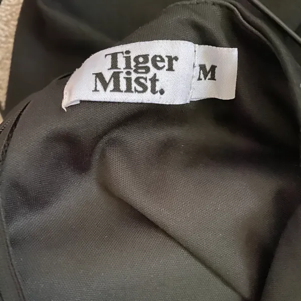 Tiger Mist Clarity Strappy Backless Black Bodycon Mini Dress - Image 5